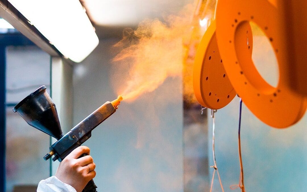 ¿Qué es el recubrimiento en polvo electrostático?